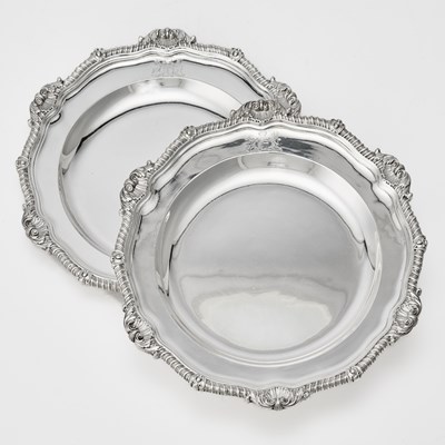 Lot 165 - Pair of George III Sterling Silver Second Course Dishes