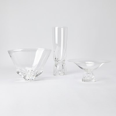 Lot 348 - Three Steuben Glass Vases