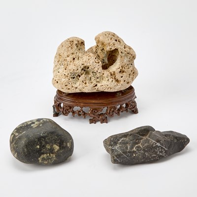 Lot 485 - Three Chinese Scholar's Rocks