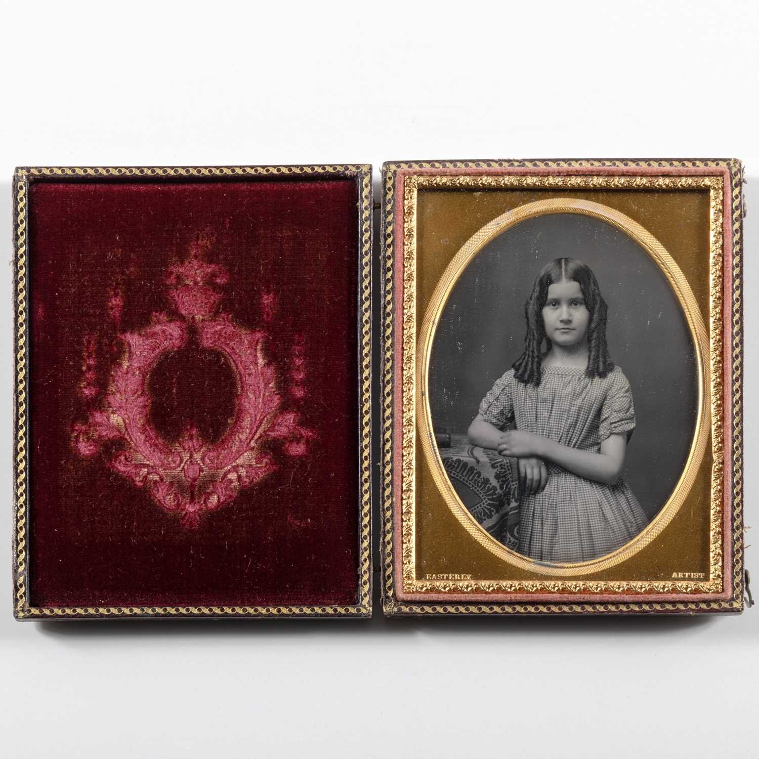 Lot 5 - Thomas M. Easterly, daguerreotype of a young girl