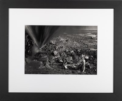 Lot 66 - Sebastiao Salgado, Fallen Worker, Kuwait Oil Fields, 1991