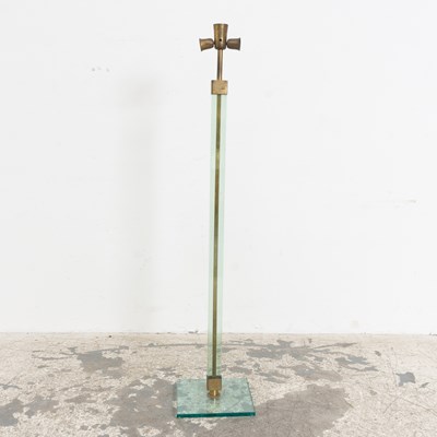 Lot 69 - Mid Century Modern Style Glass Floor Lamp