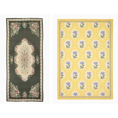 Lot 173 - Two Needlepoint Rugs