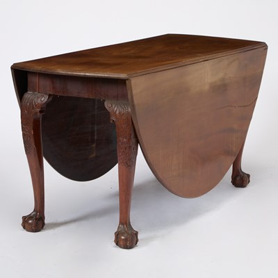 Lot 156 - George II Walnut Drop Leaf Dining Table