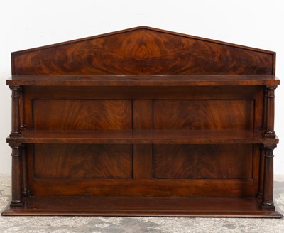 Lot 153 - Victorian Mahogany Wall Shelf