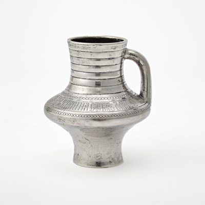 Lot 124 - Russian Silver Trompe l’oeil Kvass Jug