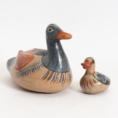 Lot 41 - Two Mexican Folk Art Ducks