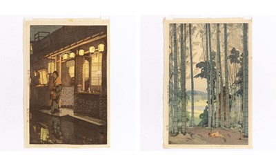 Lot 639 - Two Japanese Woodblock Prints by Hiroshi Yoshida