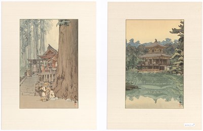 Lot 637 - Two Japanese Woodblock Prints by Hiroshi Yoshida