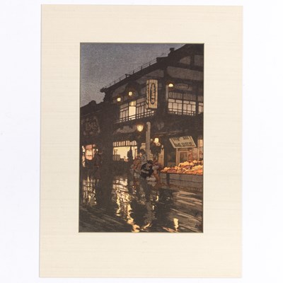 Lot 636 - Two Japanese Woodblock Prints by Hiroshi Yoshida
