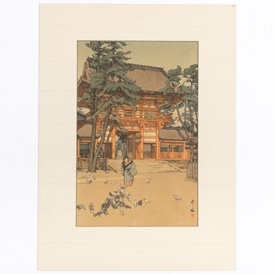 Lot 636 - Two Japanese Woodblock Prints by Hiroshi Yoshida