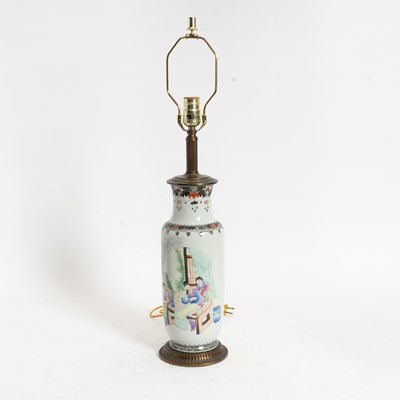 Lot 95 - Chinese Porcelain Table Lamp