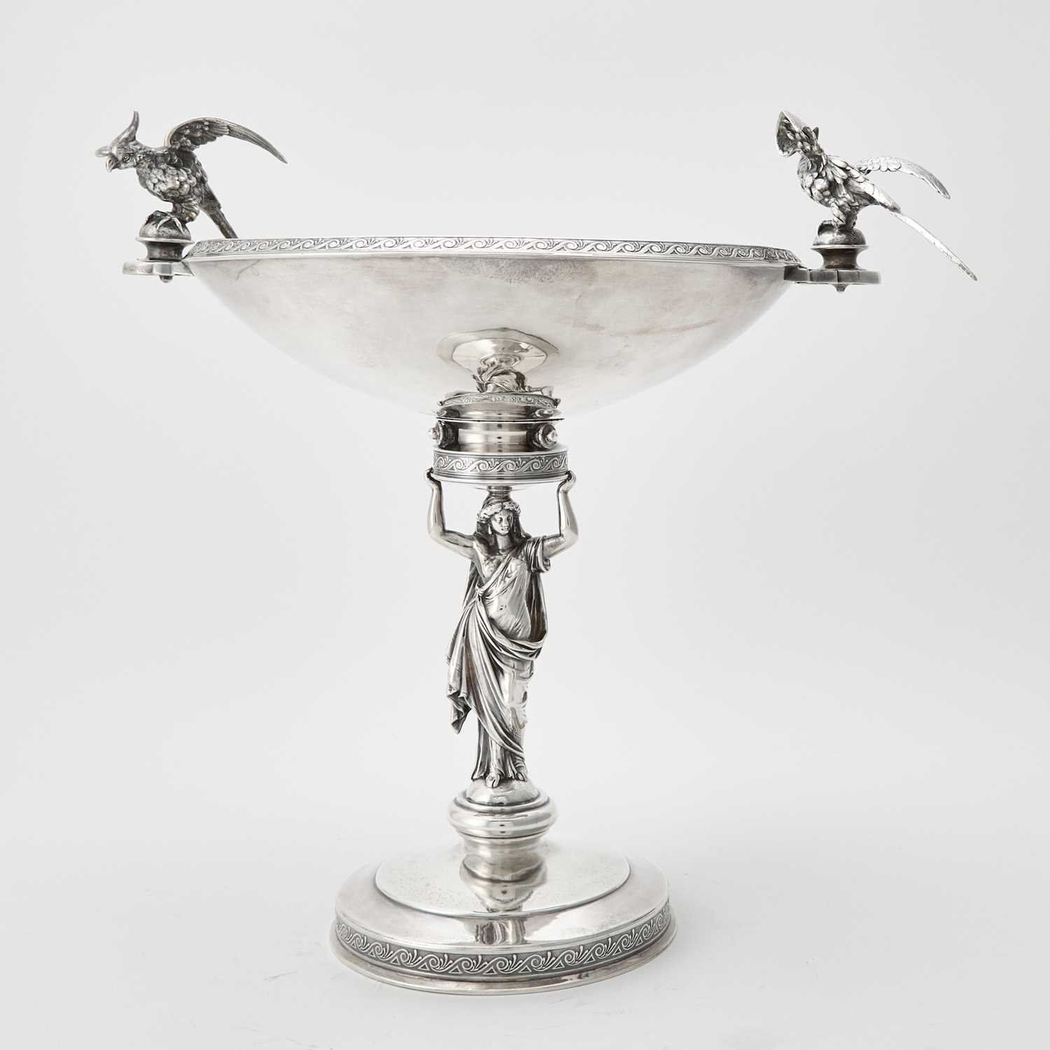 Lot 121 - Gorham Sterling Silver Figural Compote