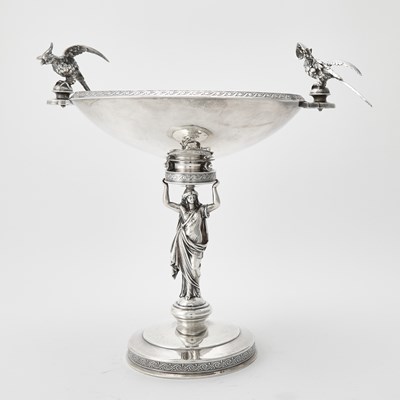 Lot 121 - Gorham Sterling Silver Figural Compote