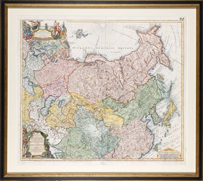Lot 83 - Map of Russia