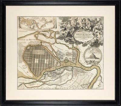 Lot 82 - Map of St. Petersburg