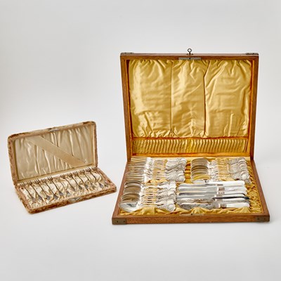 Lot 124 - George W. Shiebler Sterling Silver Flatware Service
