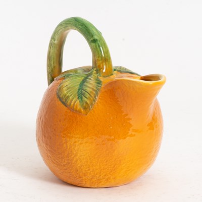 Lot 141 - Italian Ceramic Orange Form Pitcher