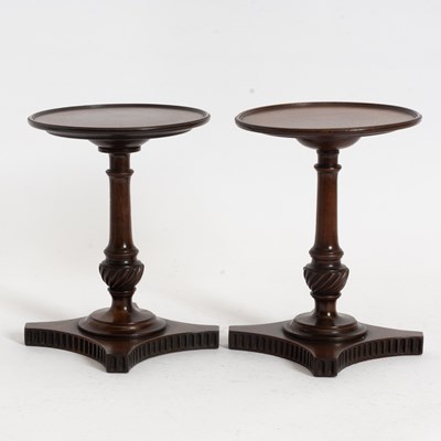 Lot 147 - Pair of Mahogany Table Top Stands