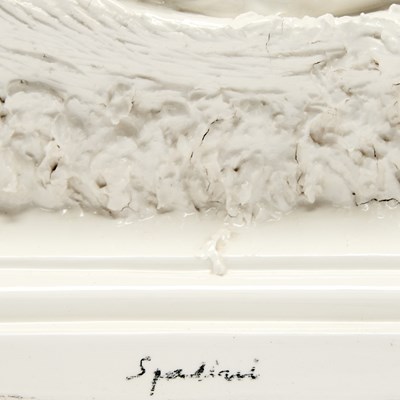 Lot 215 - Eight Italian White-Glazed Maiolica Figural Groups, by Andrea Spadini