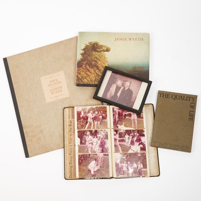 Lot 178 - Douglas Fairbanks, Jr. with Andrew Wyeth