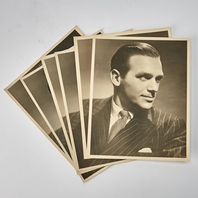 Lot 175 - Group of signed vintage photographs of Douglas Fairbanks, Jr. by George Hurrell