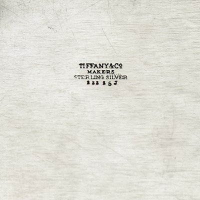 Lot 189 - Tiffany and Co. Sterling Silver Presentation Cigarette Box from Marlene Dietrich