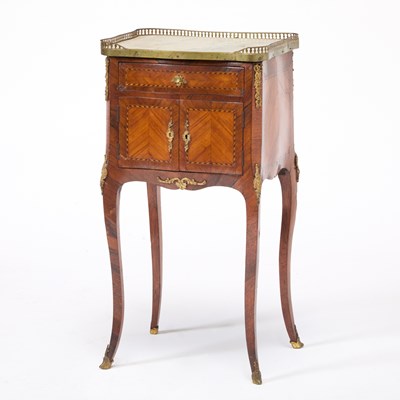 Lot 243 - Louis XV Style Gilt-Brass Mounted Tulipwood Table à Écrire