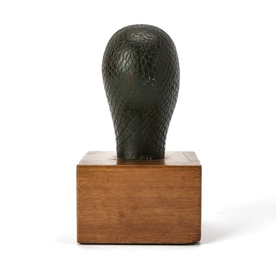 Lot 164 - A Small Patinated Bronze Bust of Marlene Dietrich