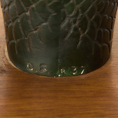 Lot 164 - A Small Patinated Bronze Bust of Marlene Dietrich