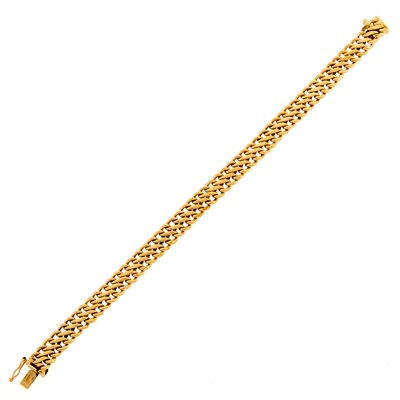 Lot 2279 - Gold Link Bracelet