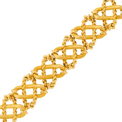 Lot 119 - Tiffany & Co., Schlumberger Gold Bracelet, France