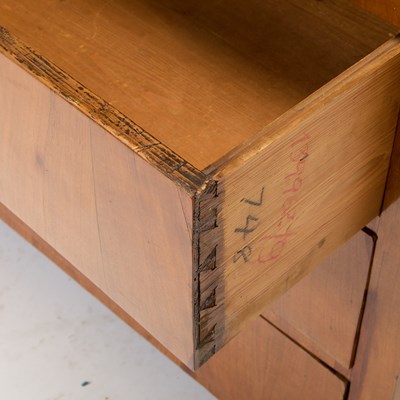 Lot 163 - Biedermeier Walnut Commode