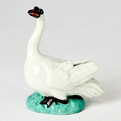 Lot 357 - Meissen Model of a Swan