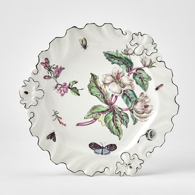 Lot 369 - Chelsea 'Hans Sloane' Plate