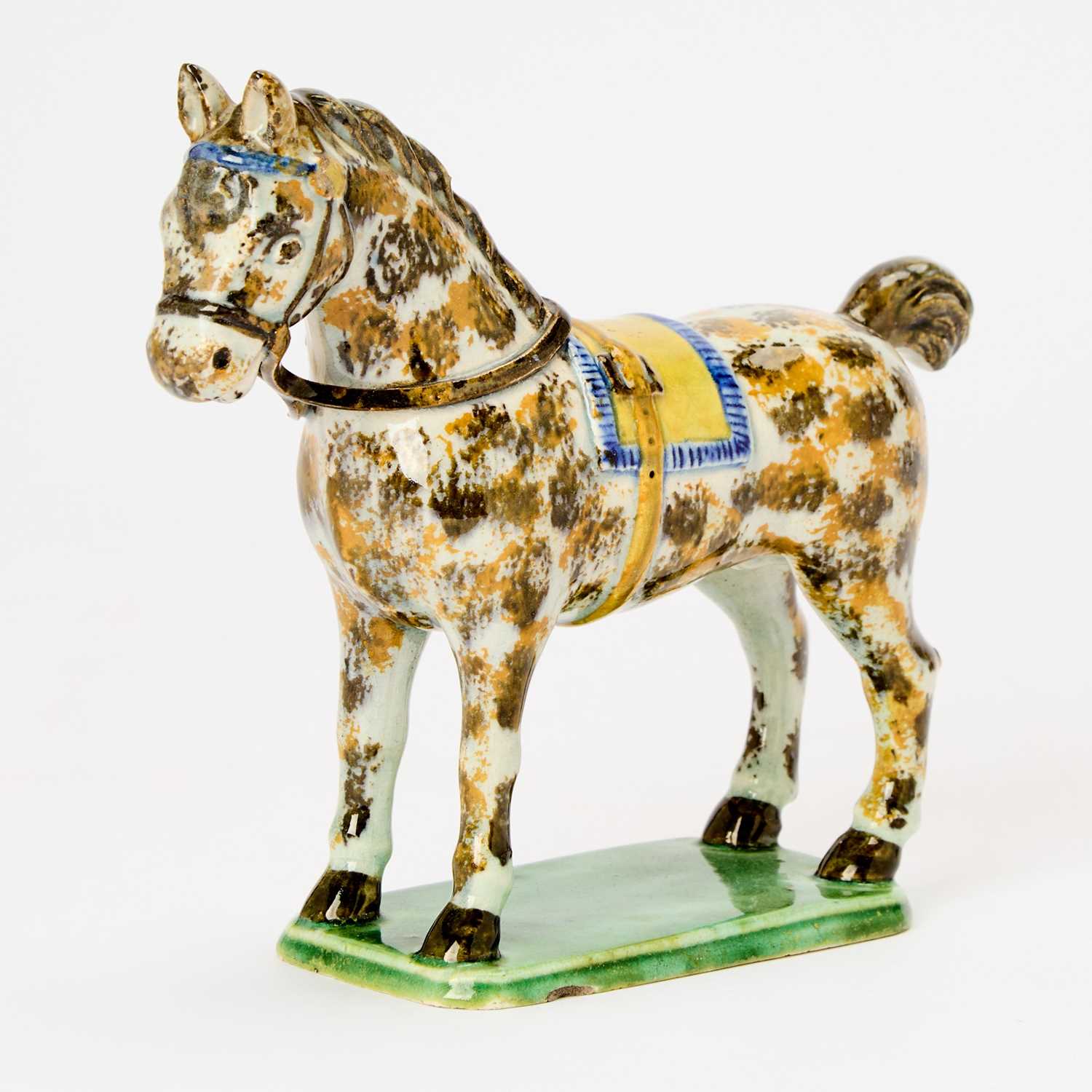 Lot 391 - Yorkshire Pearlware Model of a Horse