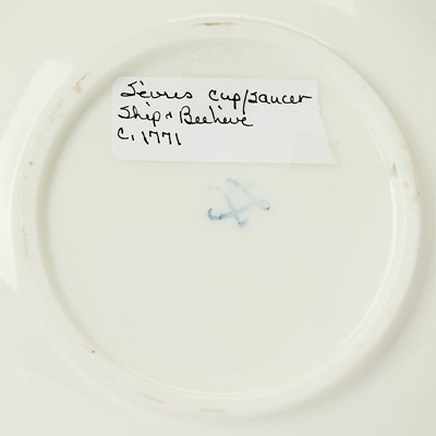 Lot 365 - Sèvres Teacup and Saucer