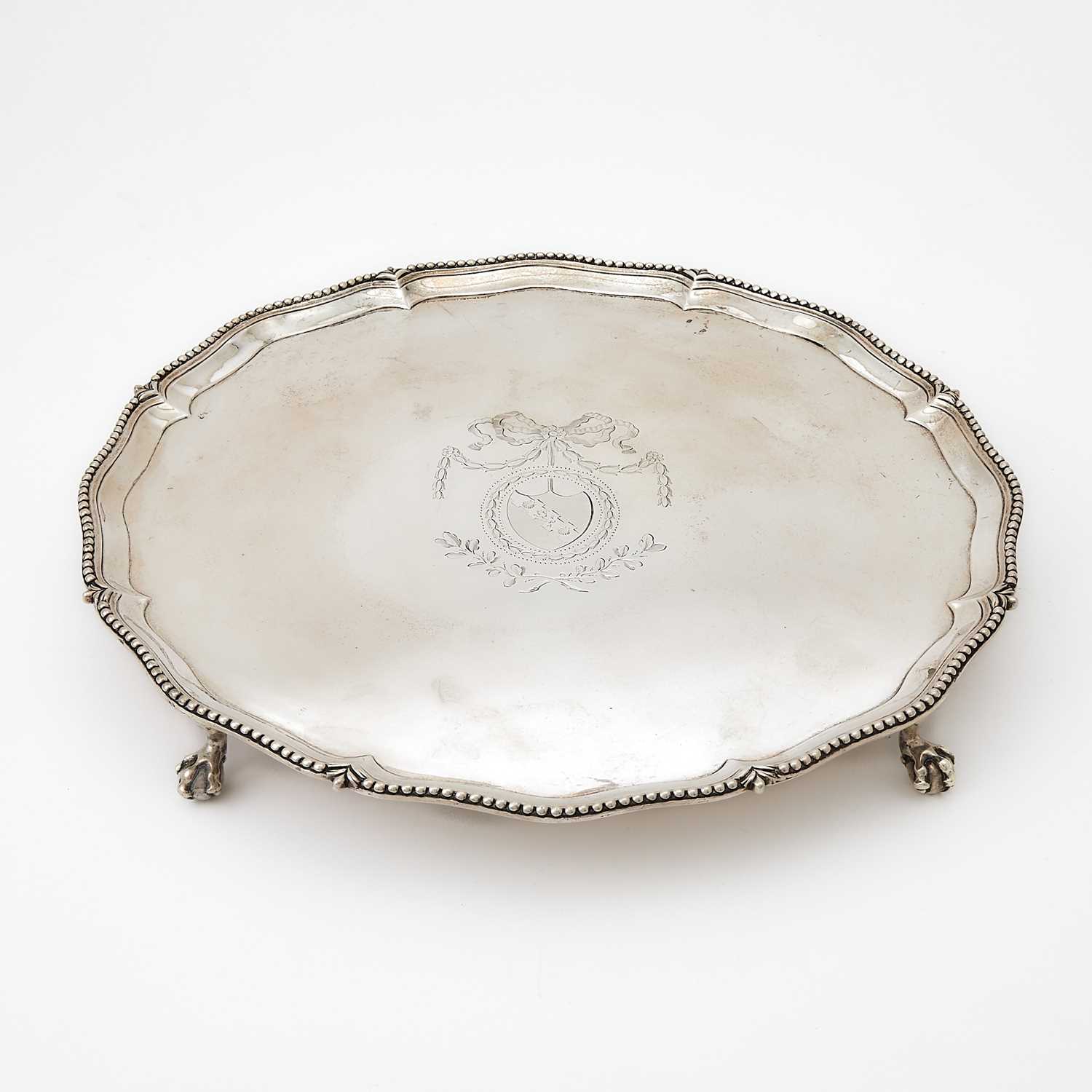 Lot 84 - George III Sterling Silver Salver