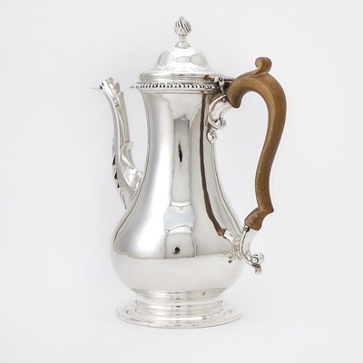 Lot 78 - George III Sterling Silver Coffee Pot