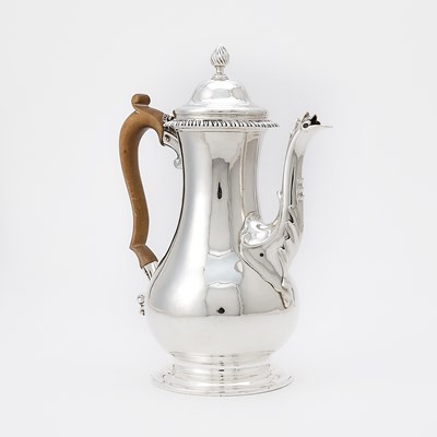 Lot 78 - George III Sterling Silver Coffee Pot