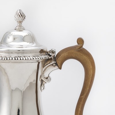 Lot 78 - George III Sterling Silver Coffee Pot