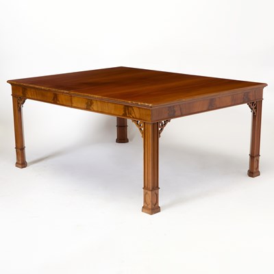Lot 405 - George III Style Mahogany Dining Table