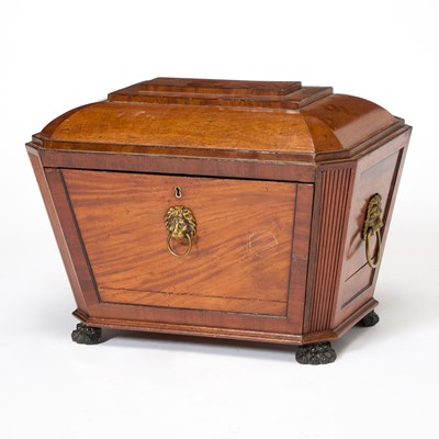 Lot 255 - Regency Style Mahogany Cellarette
