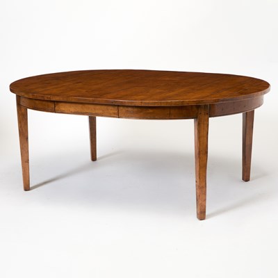 Lot 246 - French Provincial Walnut Circular Dining Table