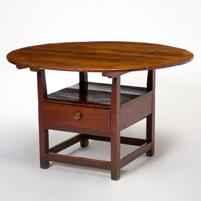 Lot 275 - Stained Pine Oval Table