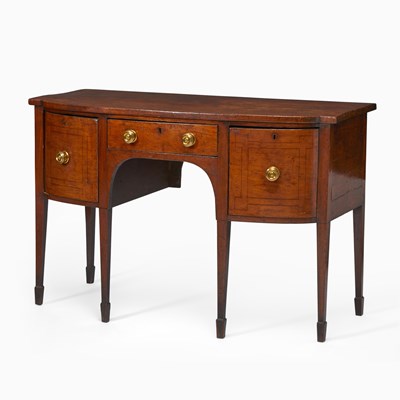 Lot 388 - George III Inlaid Mahogany Sideboard