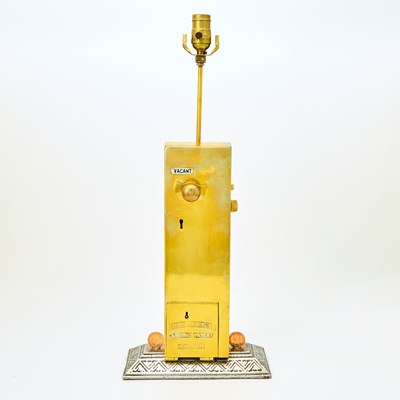 Lot 276 - English Brass Public Restroom Door Lock