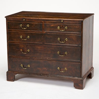 Lot 289 - George II Style Walnut Chest of Drawers