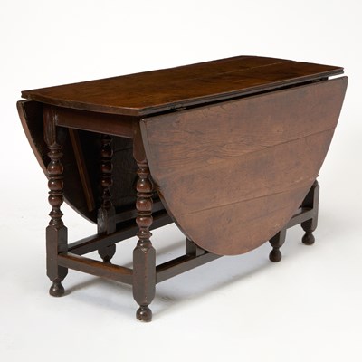Lot 298 - English Oak Dropleaf Table