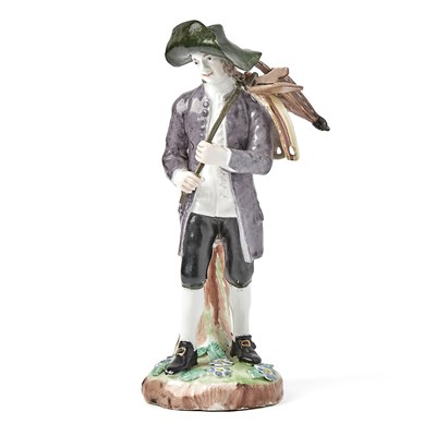Lot 348 - Vienna Porcelain 'Rat Trapper' Group